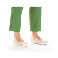 Rieker Low Shoes & Slippers-Women'S Ballerinas Light Beige