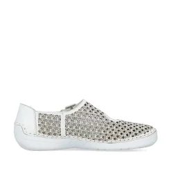 Rieker Low Shoes & Slippers-Women'S Ballerinas Crystal White