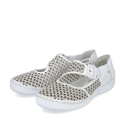 Rieker Low Shoes & Slippers-Women'S Ballerinas Crystal White