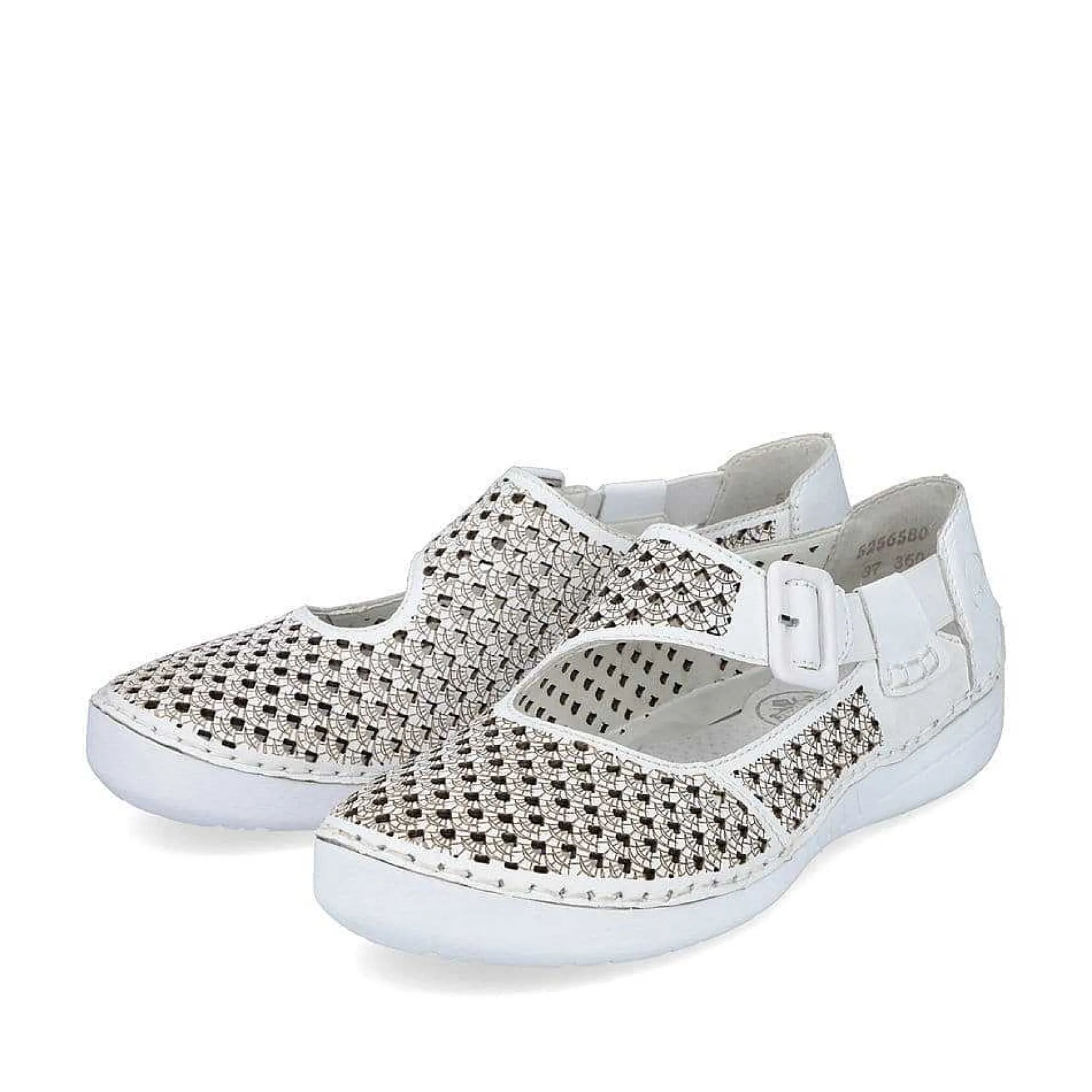 Rieker Low Shoes & Slippers-Women'S Ballerinas Crystal White