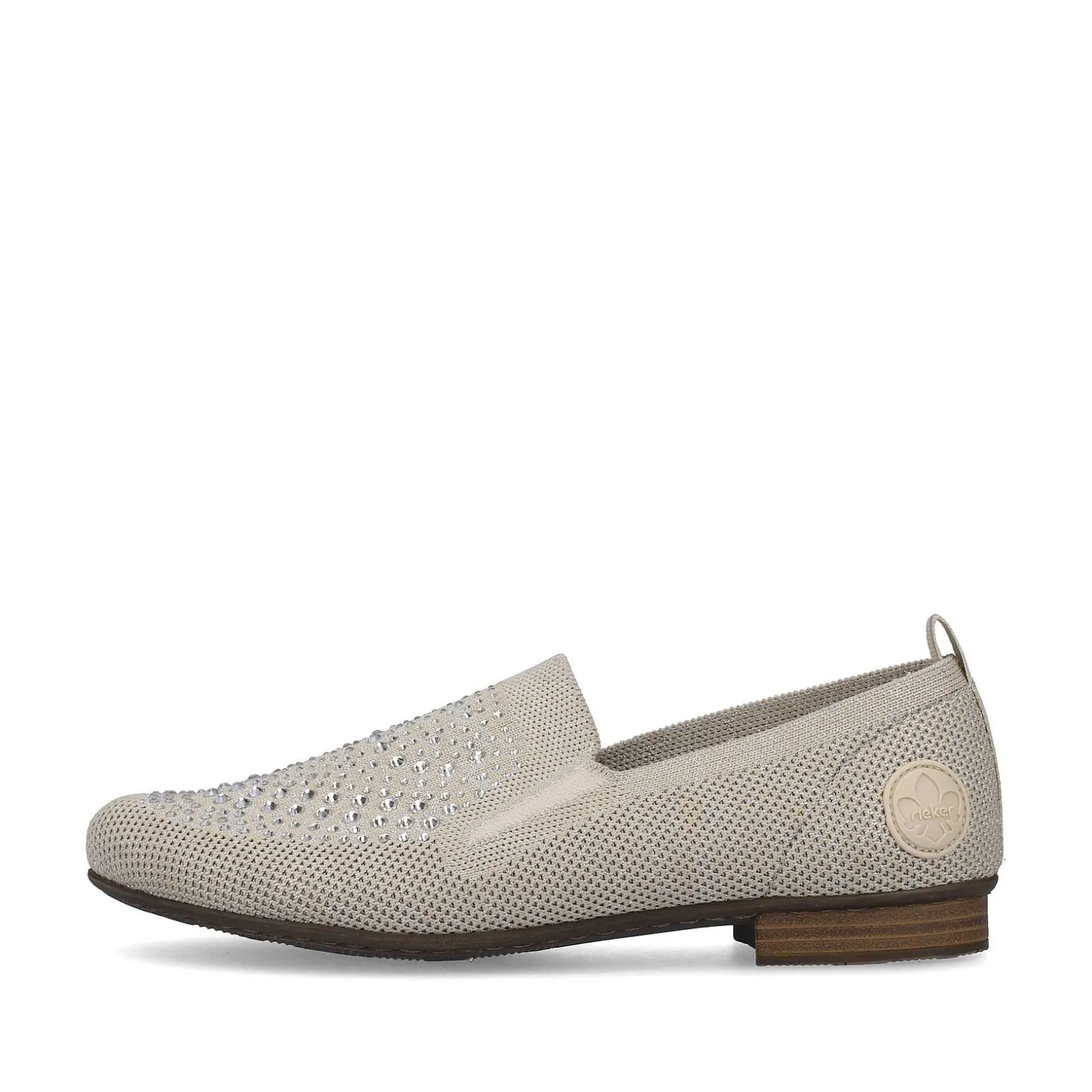Rieker Business Shoes-Women'S Ballerinas Light Beige