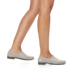Rieker Business Shoes-Women'S Ballerinas Light Beige