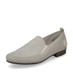 Rieker Business Shoes-Women'S Ballerinas Light Beige