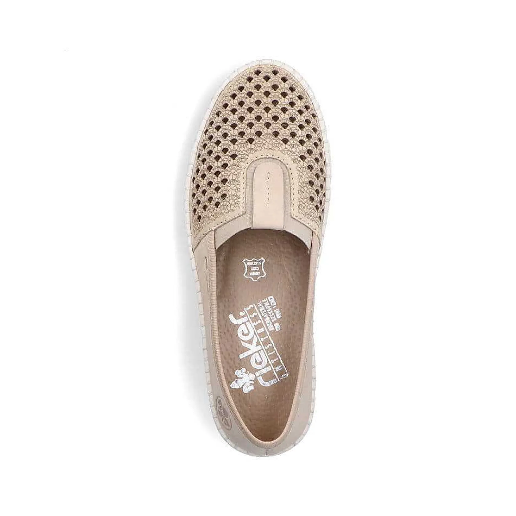 Rieker Low Shoes & Slippers-Women'S Ballerinas Sand Beige