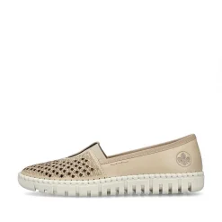 Rieker Low Shoes & Slippers-Women'S Ballerinas Sand Beige