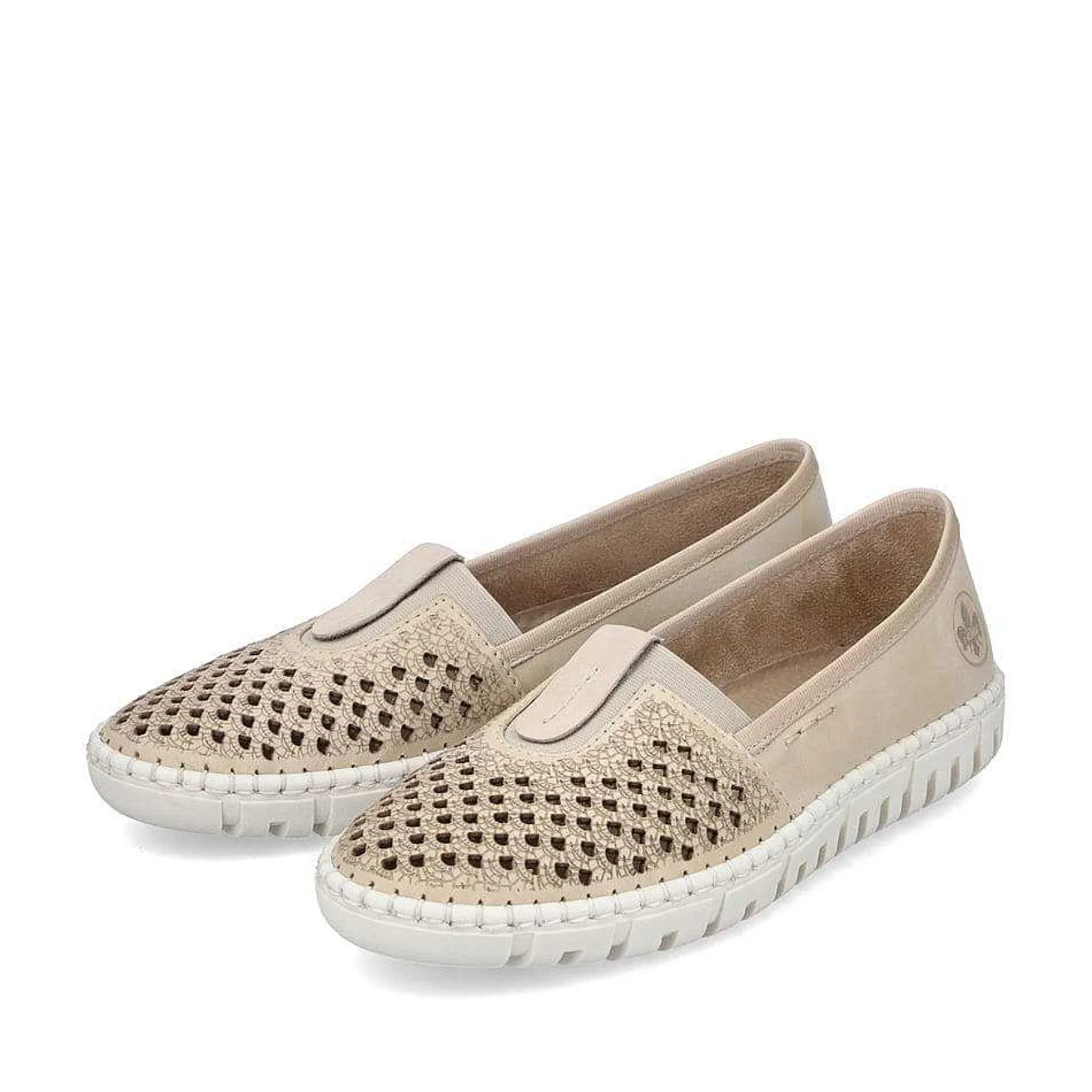 Rieker Low Shoes & Slippers-Women'S Ballerinas Sand Beige