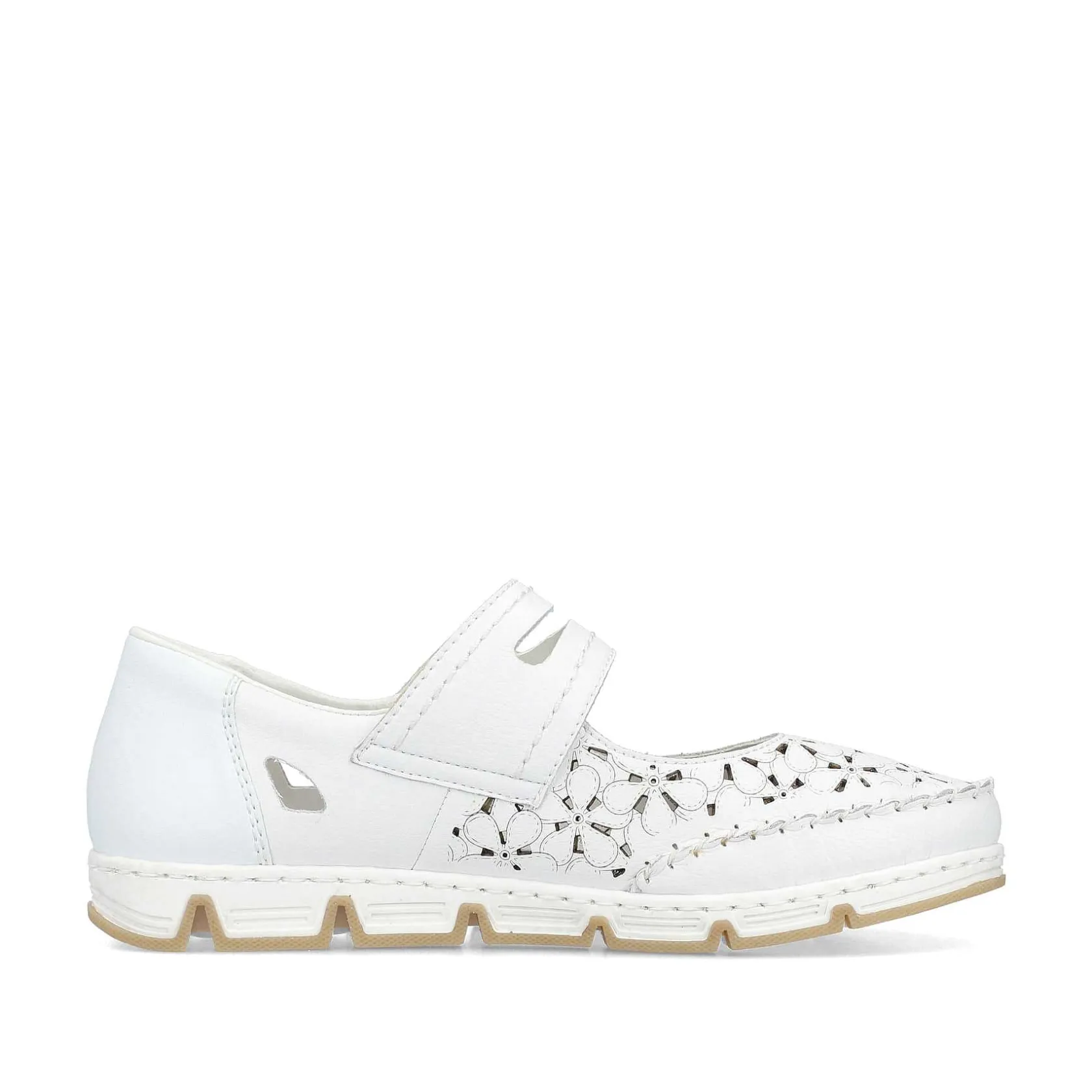 Rieker Low Shoes & Slippers-Women'S Ballerinas Pure White