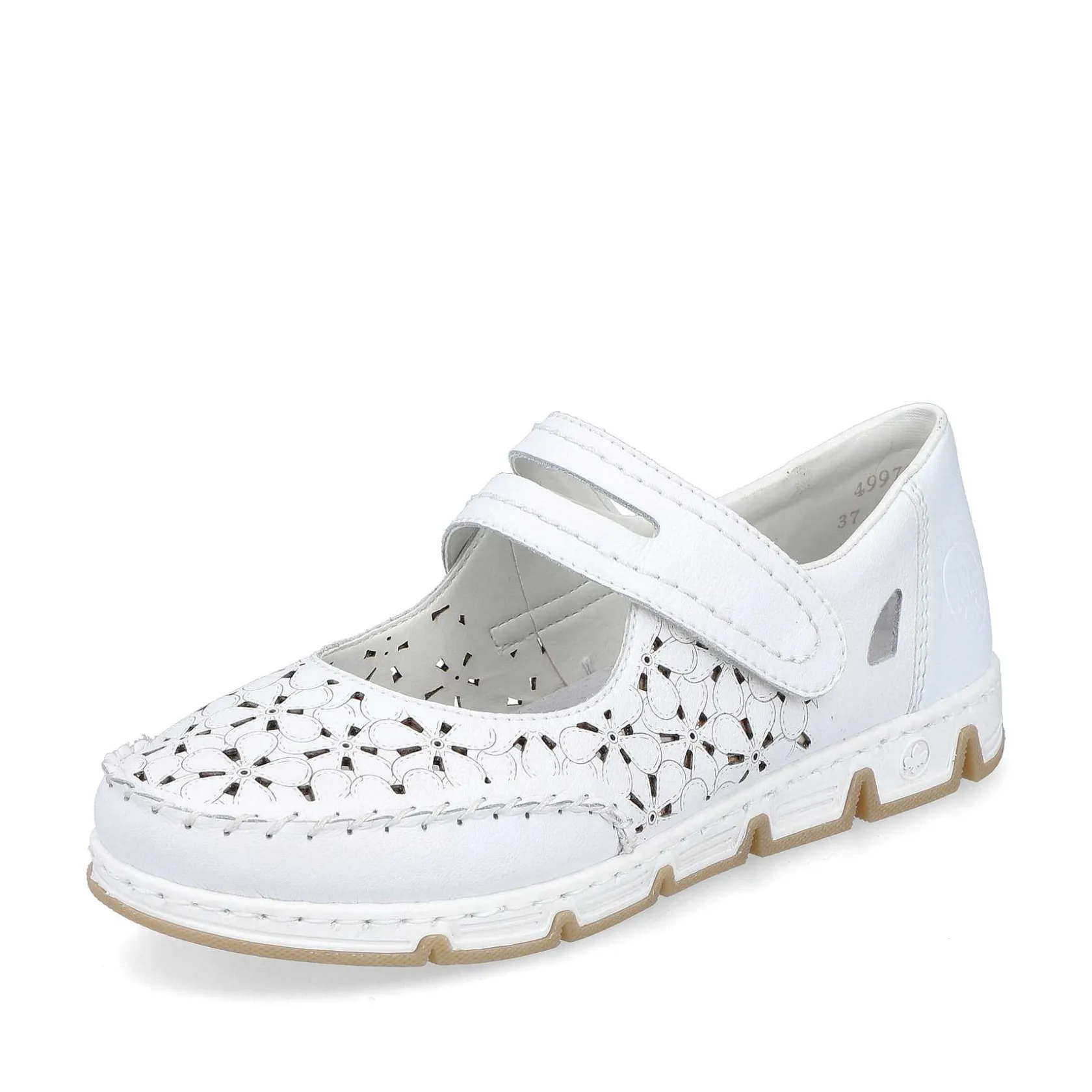 Rieker Low Shoes & Slippers-Women'S Ballerinas Pure White