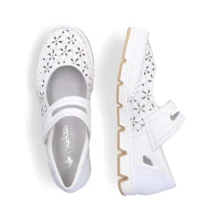 Rieker Low Shoes & Slippers-Women'S Ballerinas Pure White