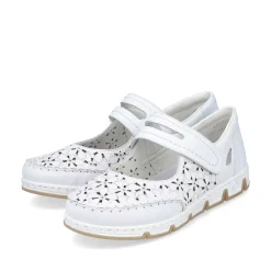 Rieker Low Shoes & Slippers-Women'S Ballerinas Pure White