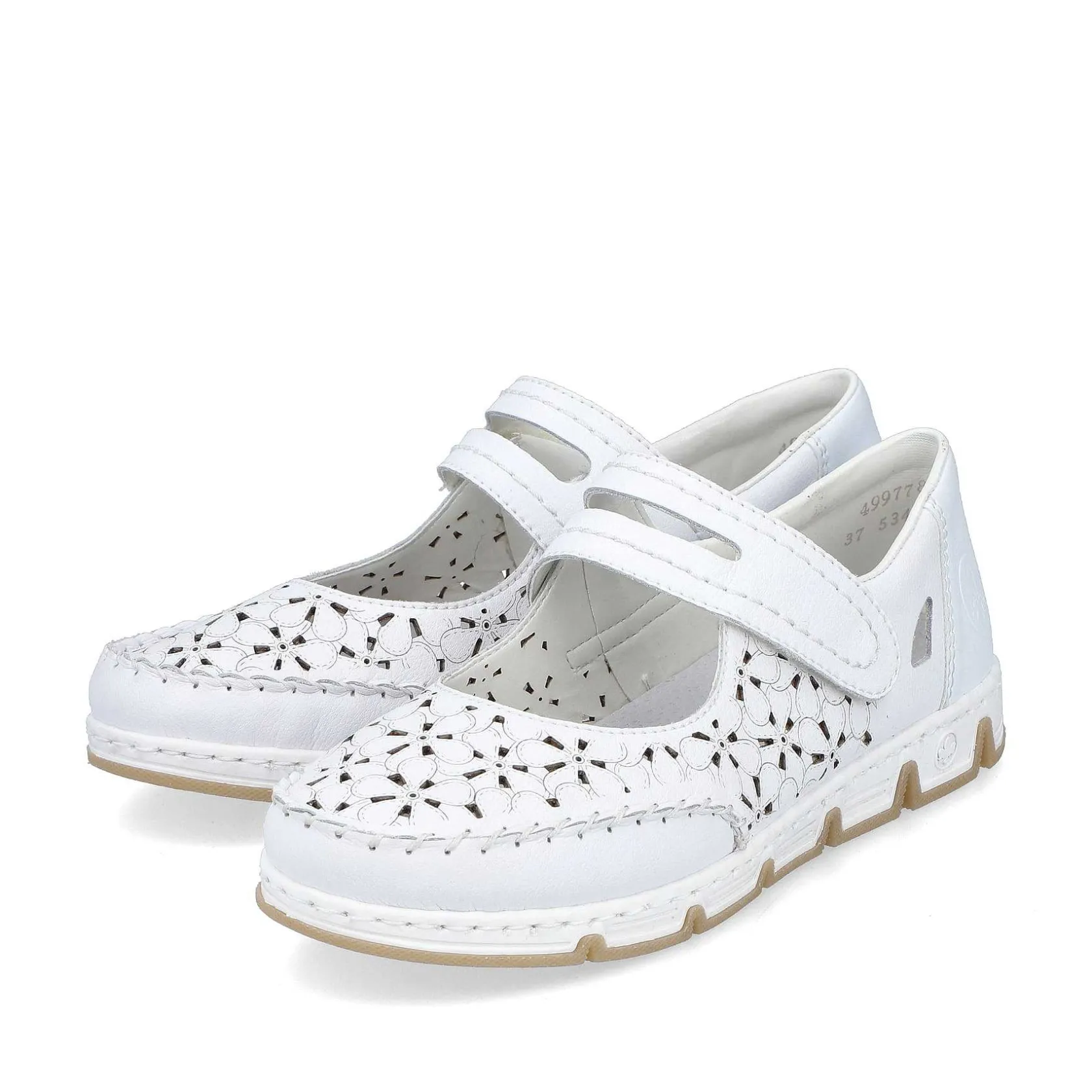 Rieker Low Shoes & Slippers-Women'S Ballerinas Pure White