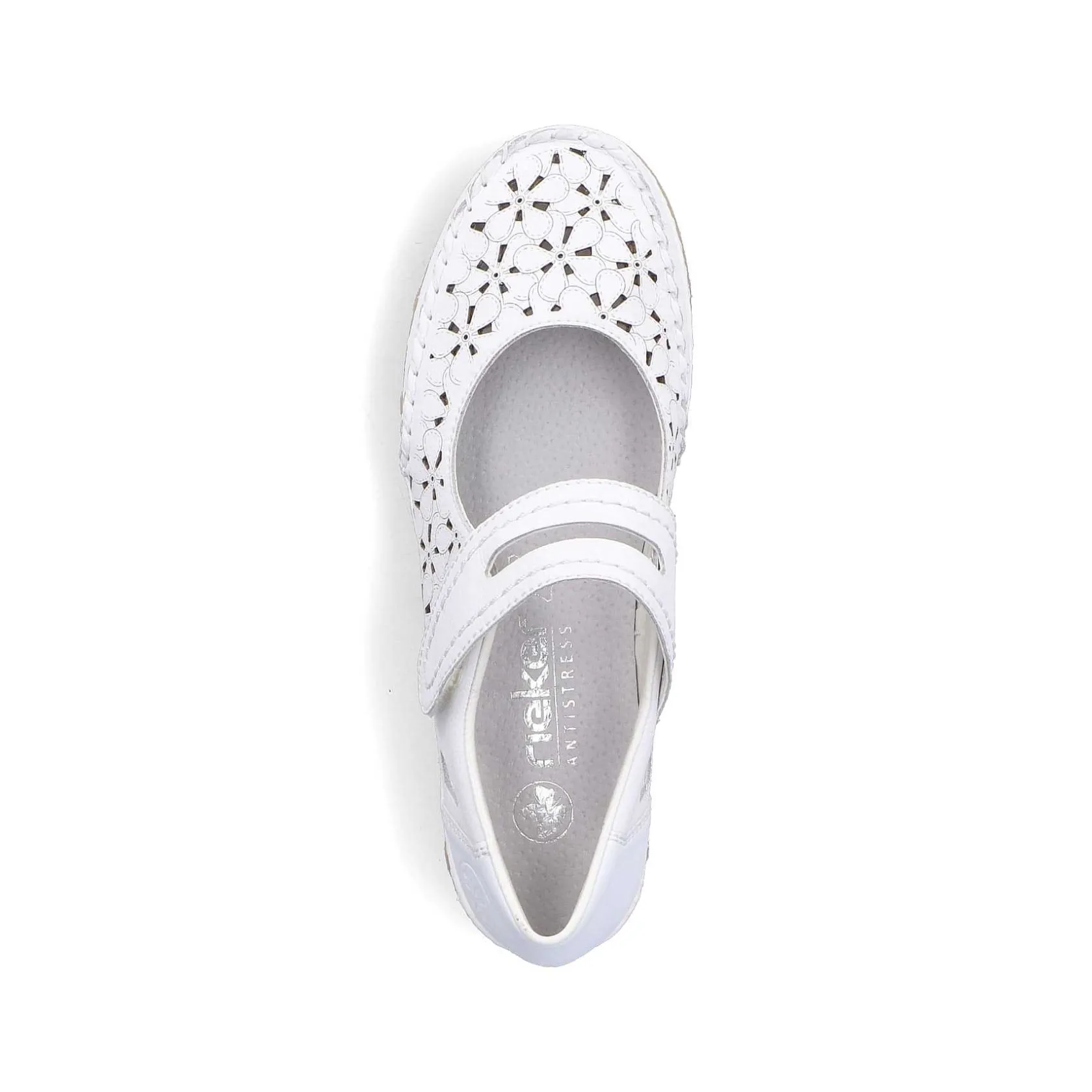 Rieker Low Shoes & Slippers-Women'S Ballerinas Pure White