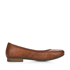 Rieker Low Shoes & Slippers-Women'S Ballerinas Chestnut Brown