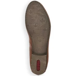 Rieker Low Shoes & Slippers-Women'S Ballerinas Chestnut Brown