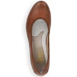 Rieker Low Shoes & Slippers-Women'S Ballerinas Chestnut Brown