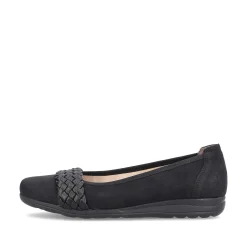 Rieker Business Shoes-Women'S Ballerinas Night Black