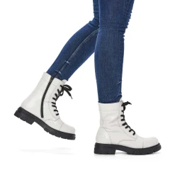 Rieker Ankle Boots & Boots-Women'S Biker Boots Pure White