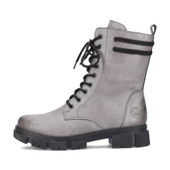Rieker Ankle Boots & Boots-Women'S Biker Boots Granite Gray
