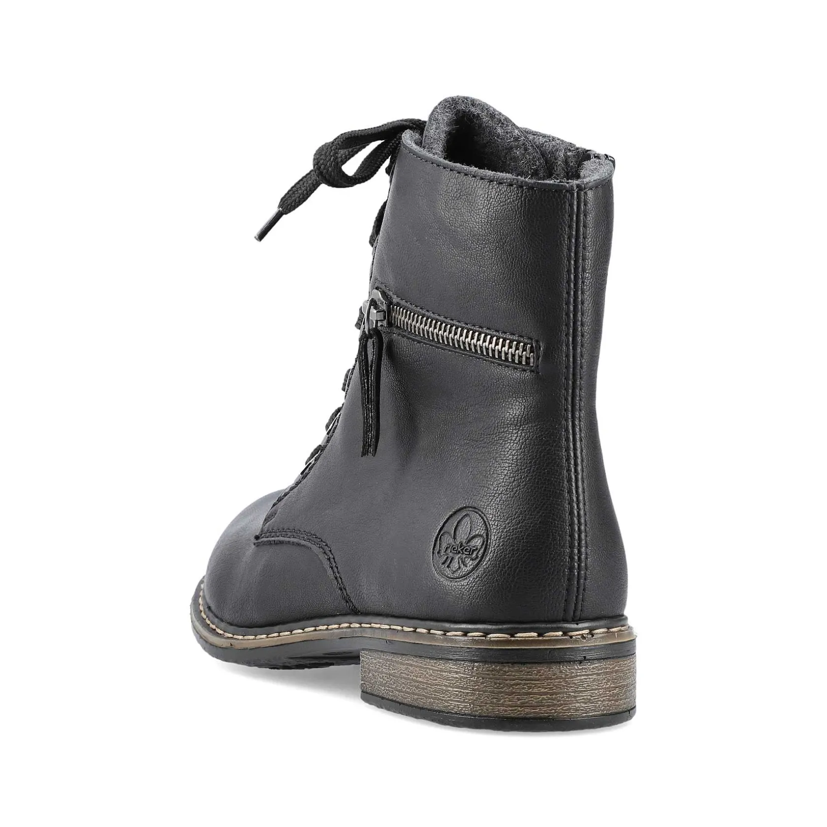 Rieker Ankle Boots & Boots-Women'S Biker Boots Jet Black