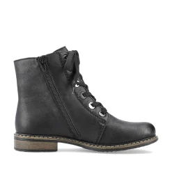 Rieker Ankle Boots & Boots-Women'S Biker Boots Jet Black