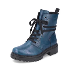 Rieker Ankle Boots & Boots-Women'S Biker Boots Cyan Blue