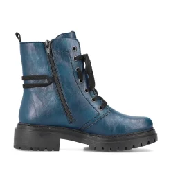 Rieker Ankle Boots & Boots-Women'S Biker Boots Cyan Blue