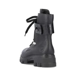 Rieker Ankle Boots & Boots-Women'S Biker Boots Jet Black