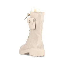 Rieker Ankle Boots & Boots-Women'S Biker Boots Cream Beige