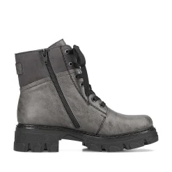 Rieker Ankle Boots & Boots-Women'S Biker Boots Moon Gray