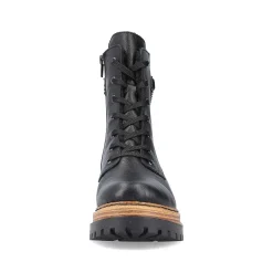 Rieker Ankle Boots & Boots-Women'S Biker Boots Asphalt Black