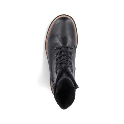 Rieker Ankle Boots & Boots-Women'S Biker Boots Asphalt Black