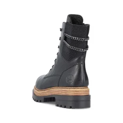 Rieker Ankle Boots & Boots-Women'S Biker Boots Asphalt Black
