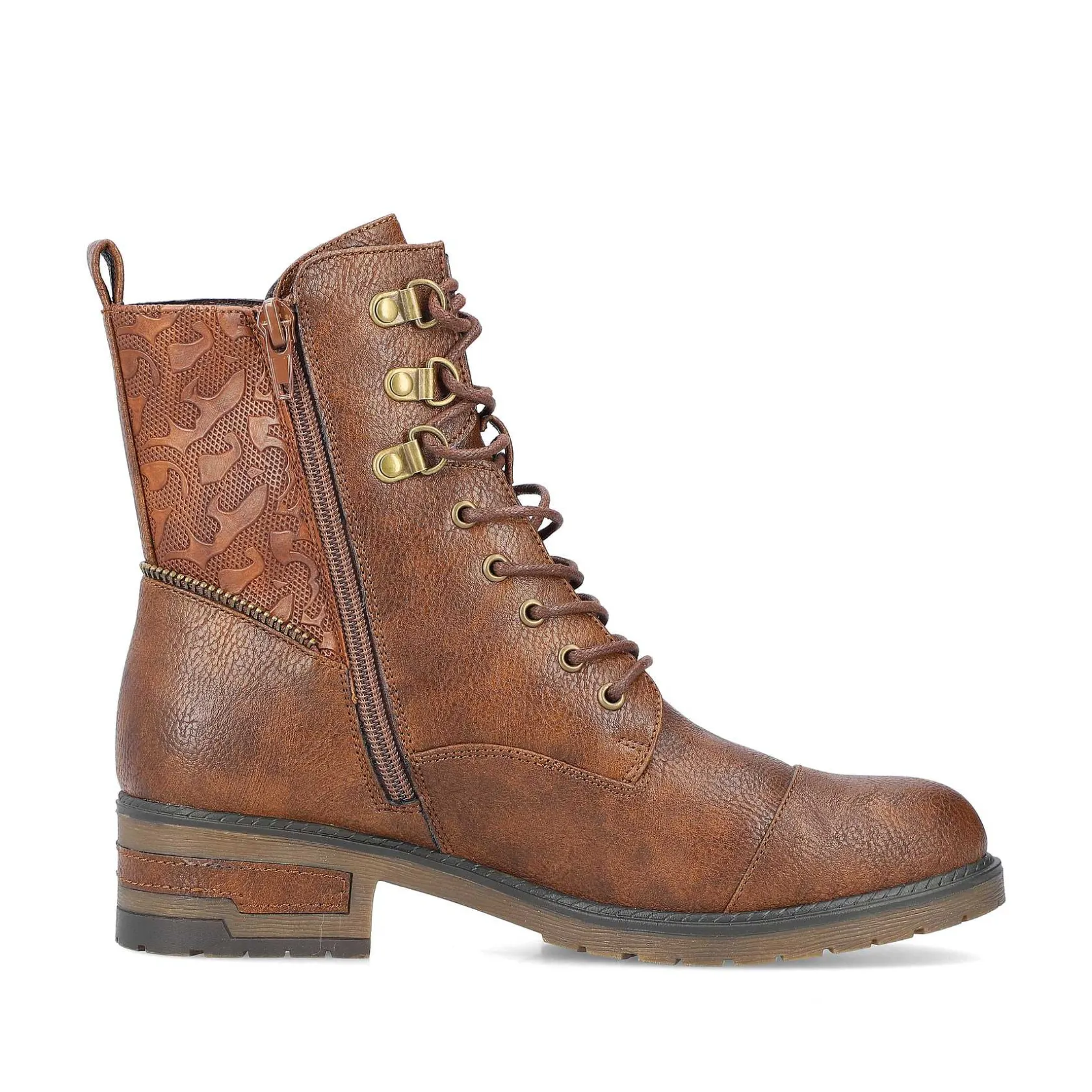 Rieker Ankle Boots & Boots-Women'S Biker Boots Chocolate Brown
