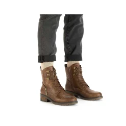 Rieker Ankle Boots & Boots-Women'S Biker Boots Chocolate Brown