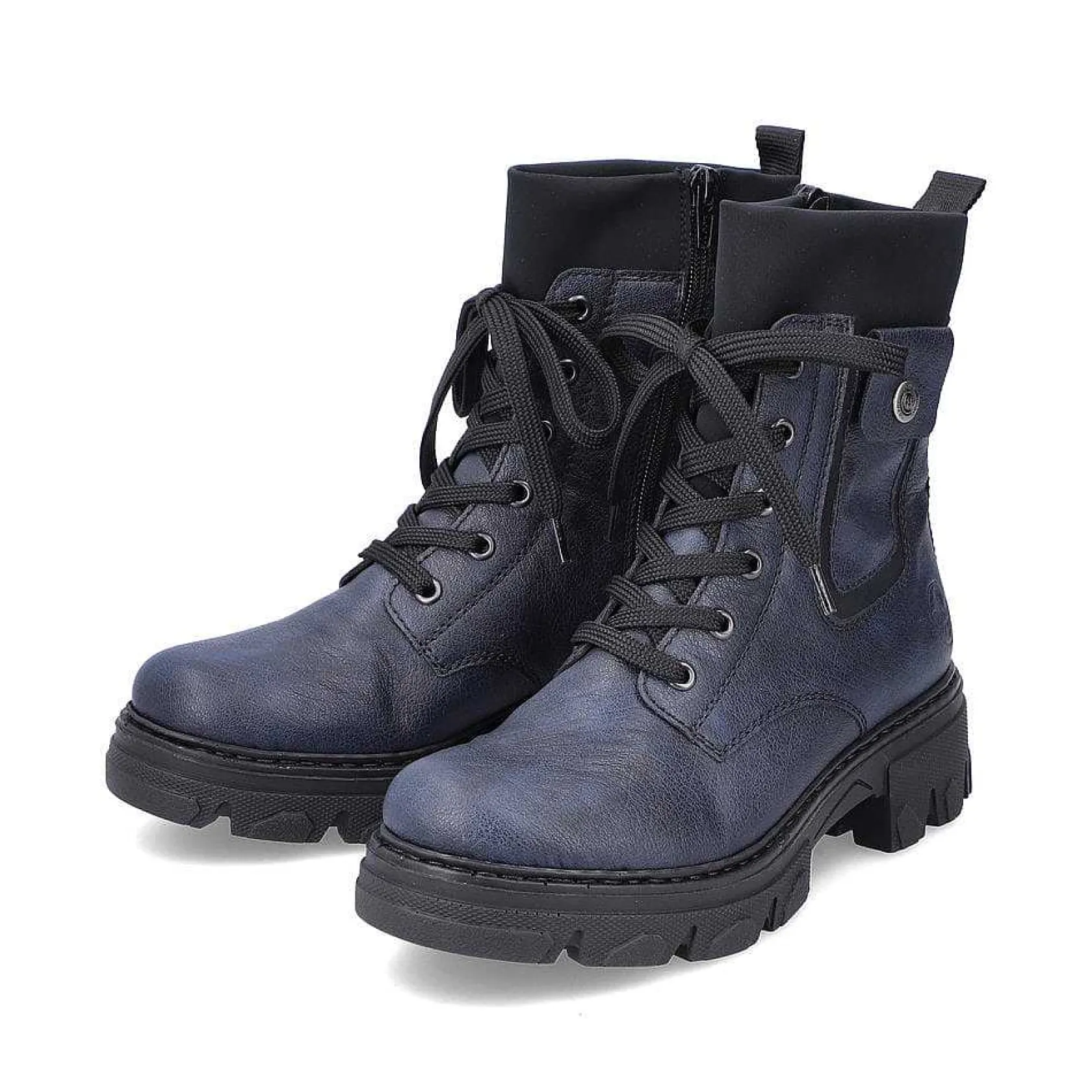 Rieker Ankle Boots & Boots-Women'S Biker Boots Navy Blue