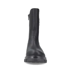 Rieker Ankle Boots & Boots-Women'S Biker Boots Jet Black