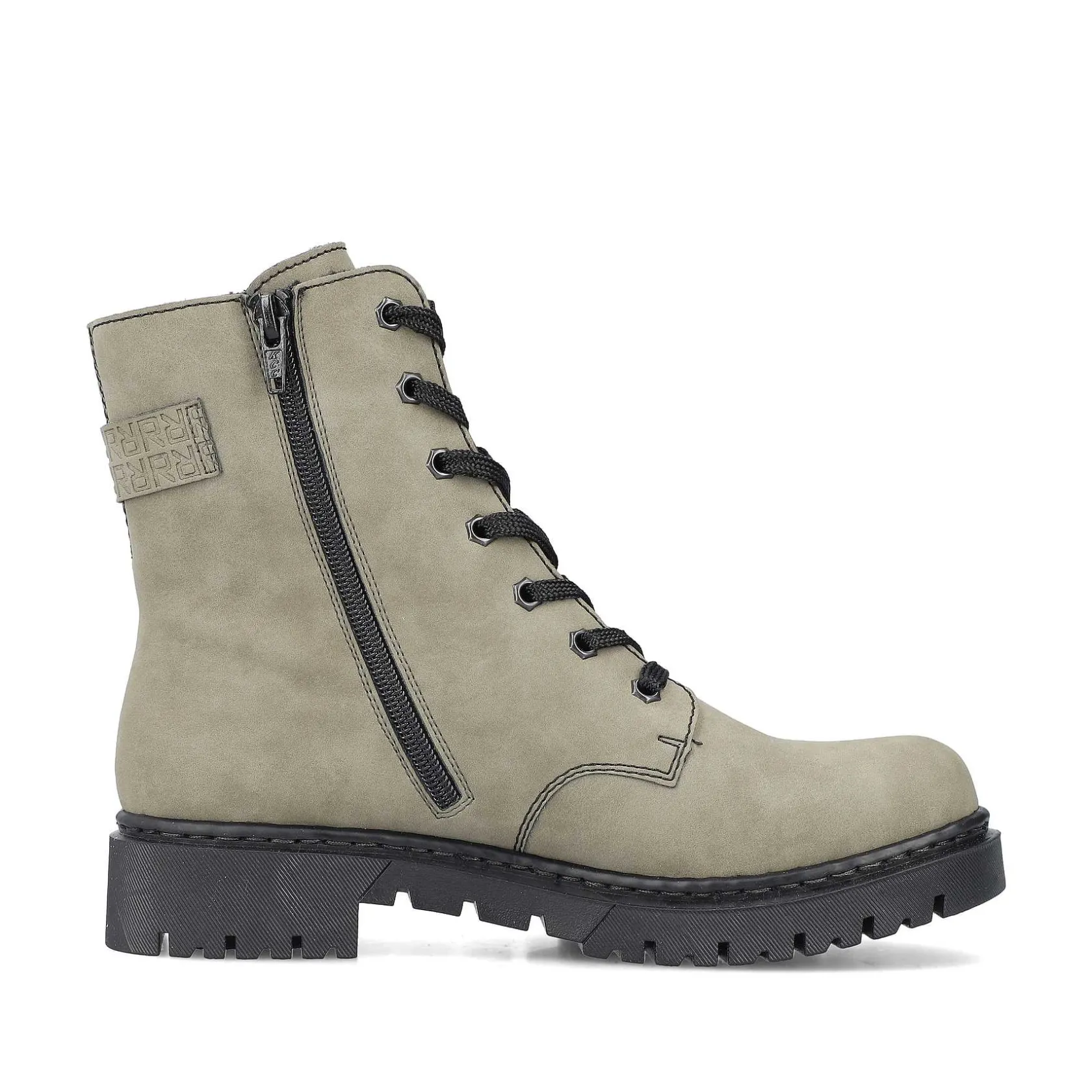 Rieker Ankle Boots & Boots-Women'S Biker Boots Gray Green