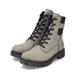 Rieker Ankle Boots & Boots-Women'S Biker Boots Gray Green