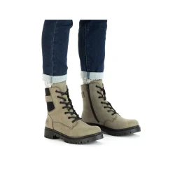 Rieker Ankle Boots & Boots-Women'S Biker Boots Gray Green