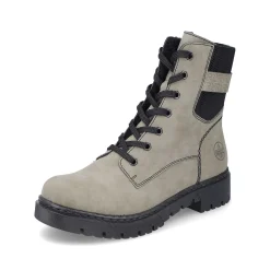 Rieker Ankle Boots & Boots-Women'S Biker Boots Gray Green
