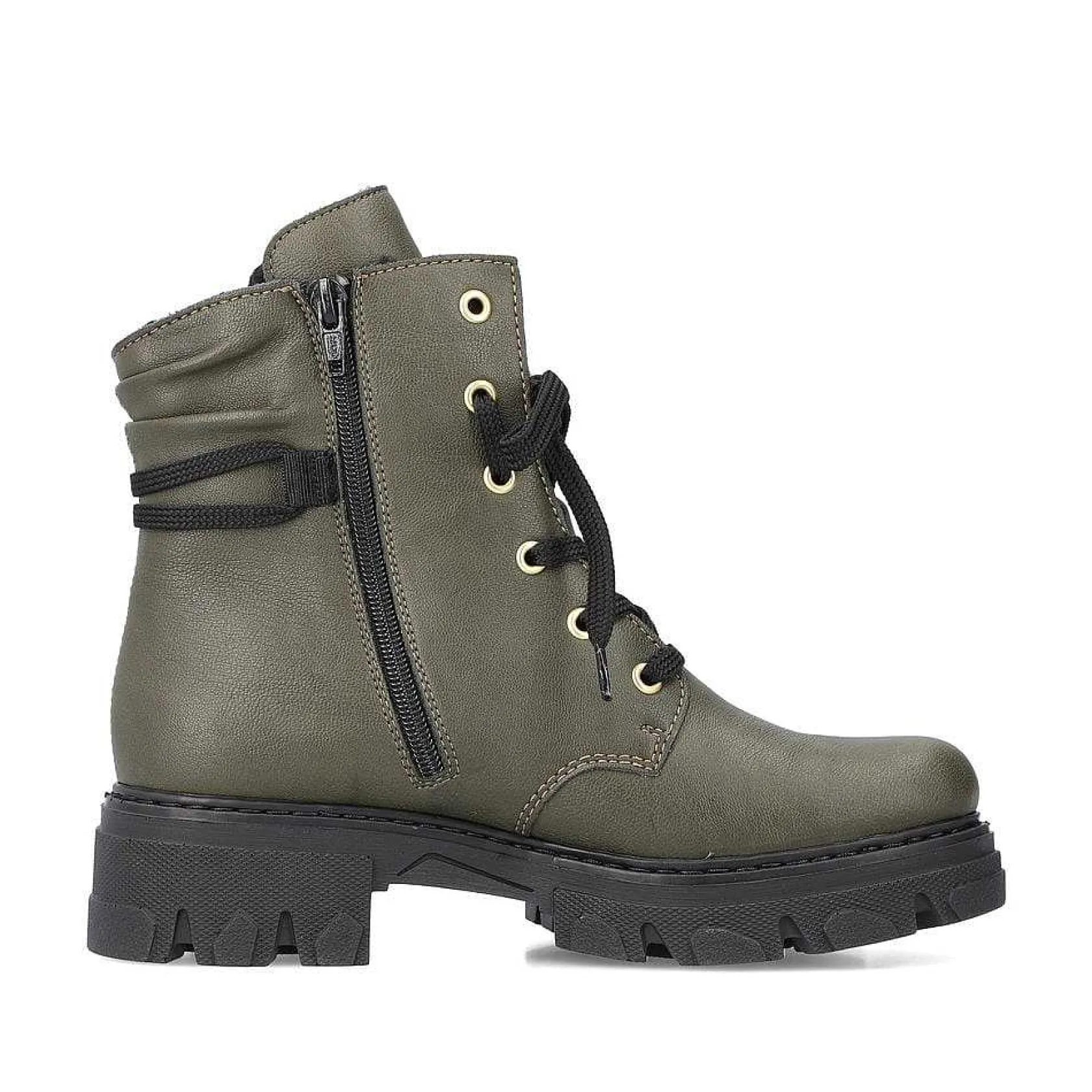 Rieker Ankle Boots & Boots-Women'S Biker Boots Khaki Green