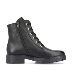 Rieker Ankle Boots & Boots-Women'S Biker Boots Glossy Black