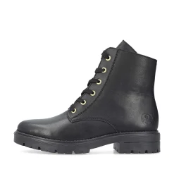 Rieker Ankle Boots & Boots-Women'S Biker Boots Glossy Black