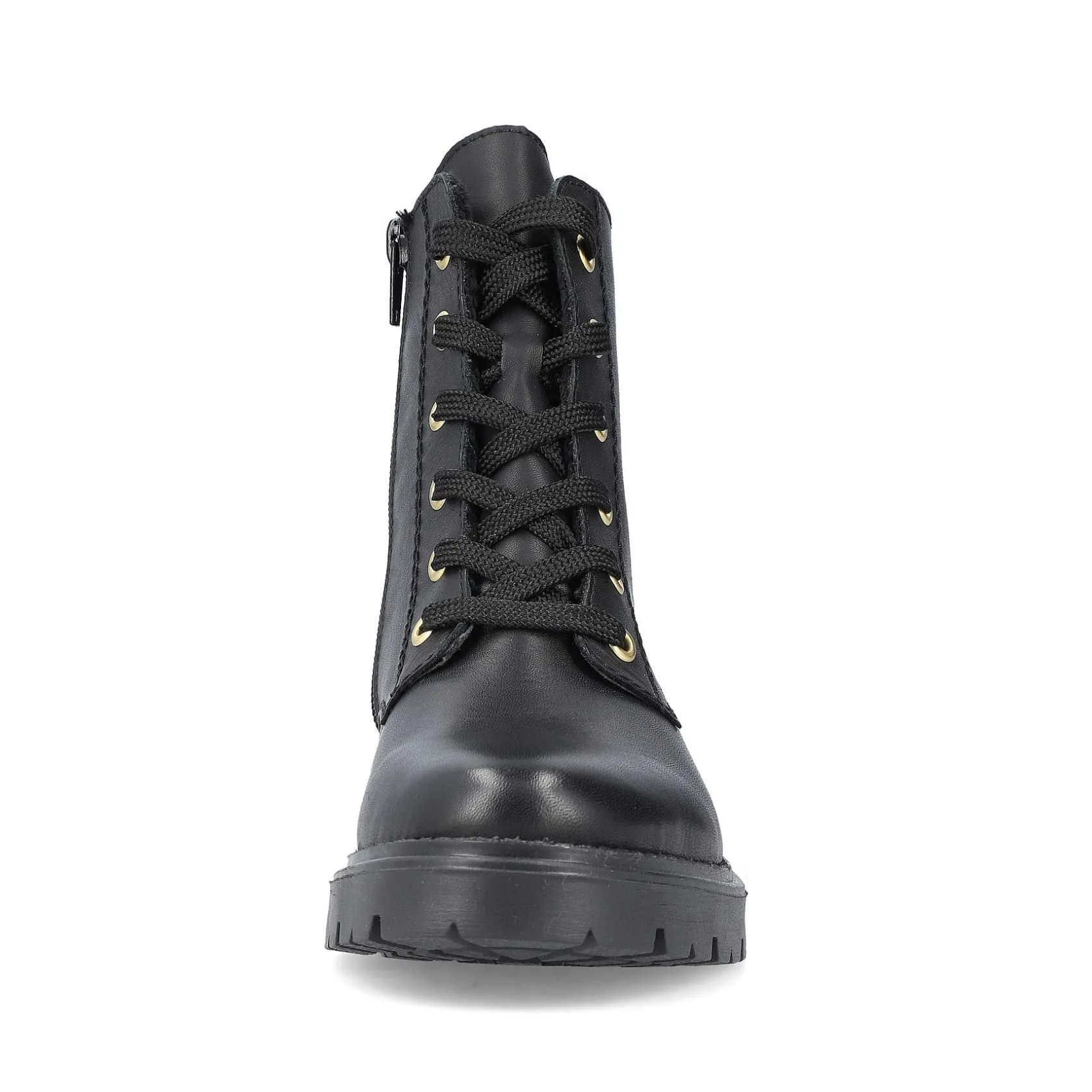 Rieker Ankle Boots & Boots-Women'S Biker Boots Glossy Black