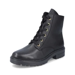 Rieker Ankle Boots & Boots-Women'S Biker Boots Glossy Black