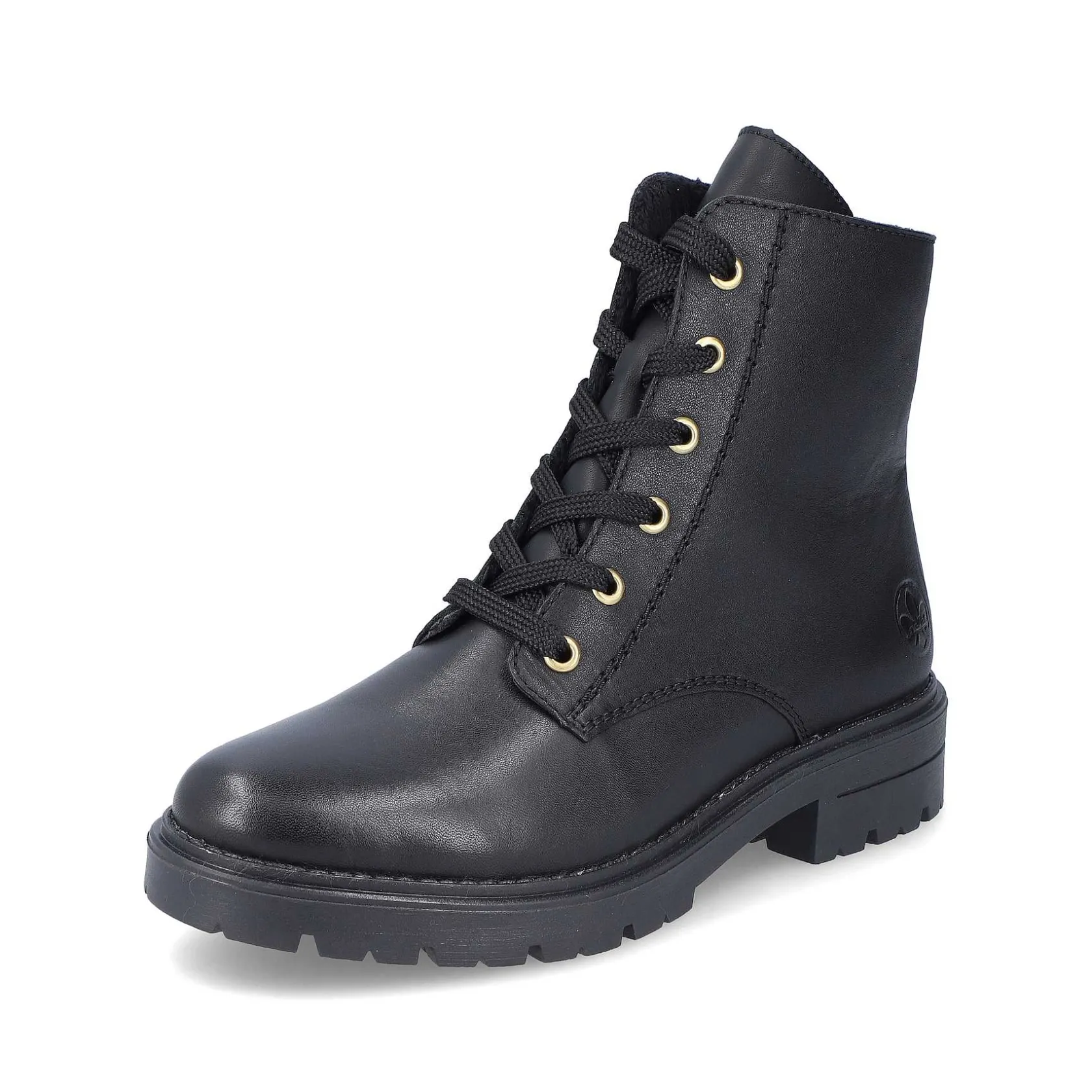 Rieker Ankle Boots & Boots-Women'S Biker Boots Glossy Black