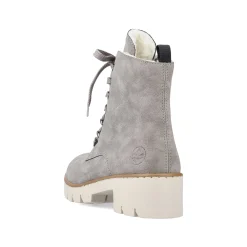 Rieker Ankle Boots & Boots-Women'S Biker Boots Silver Gray