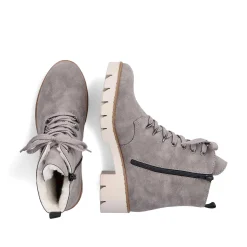 Rieker Ankle Boots & Boots-Women'S Biker Boots Silver Gray