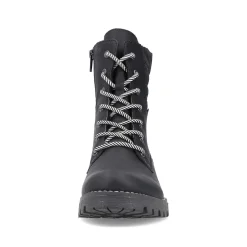 Rieker Ankle Boots & Boots-Women'S Biker Boots Asphalt Black