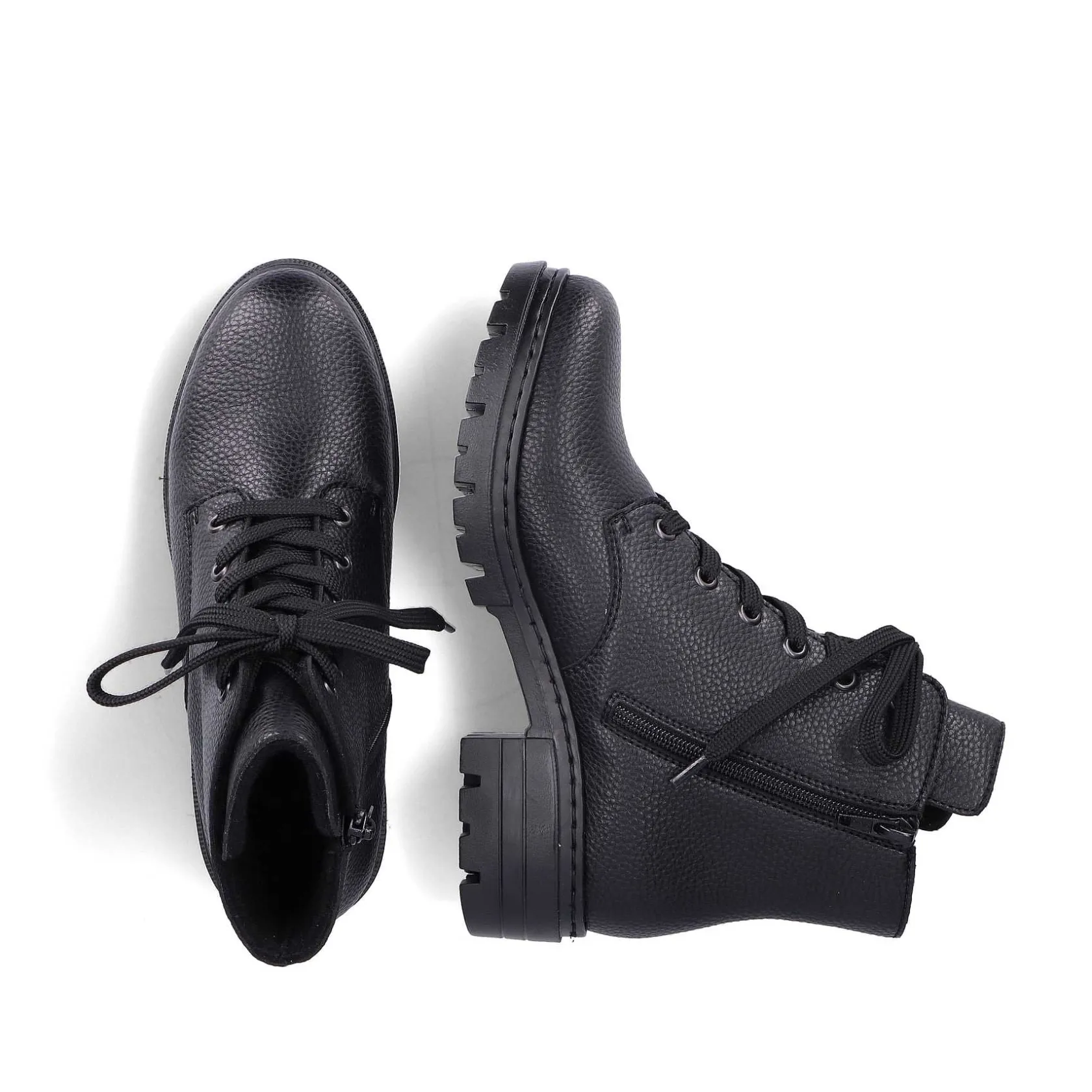 Rieker Ankle Boots & Boots-Women'S Biker Boots Night Black